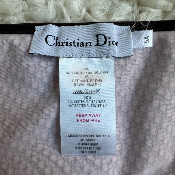 Dior Crop Top Swimsuit Cover Up - Picture 5 of 6